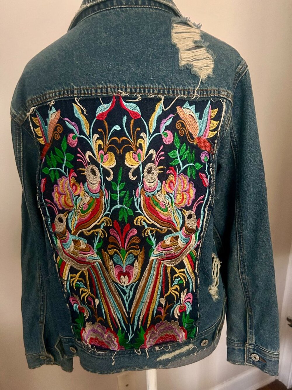 Embroidered Denim Jacket